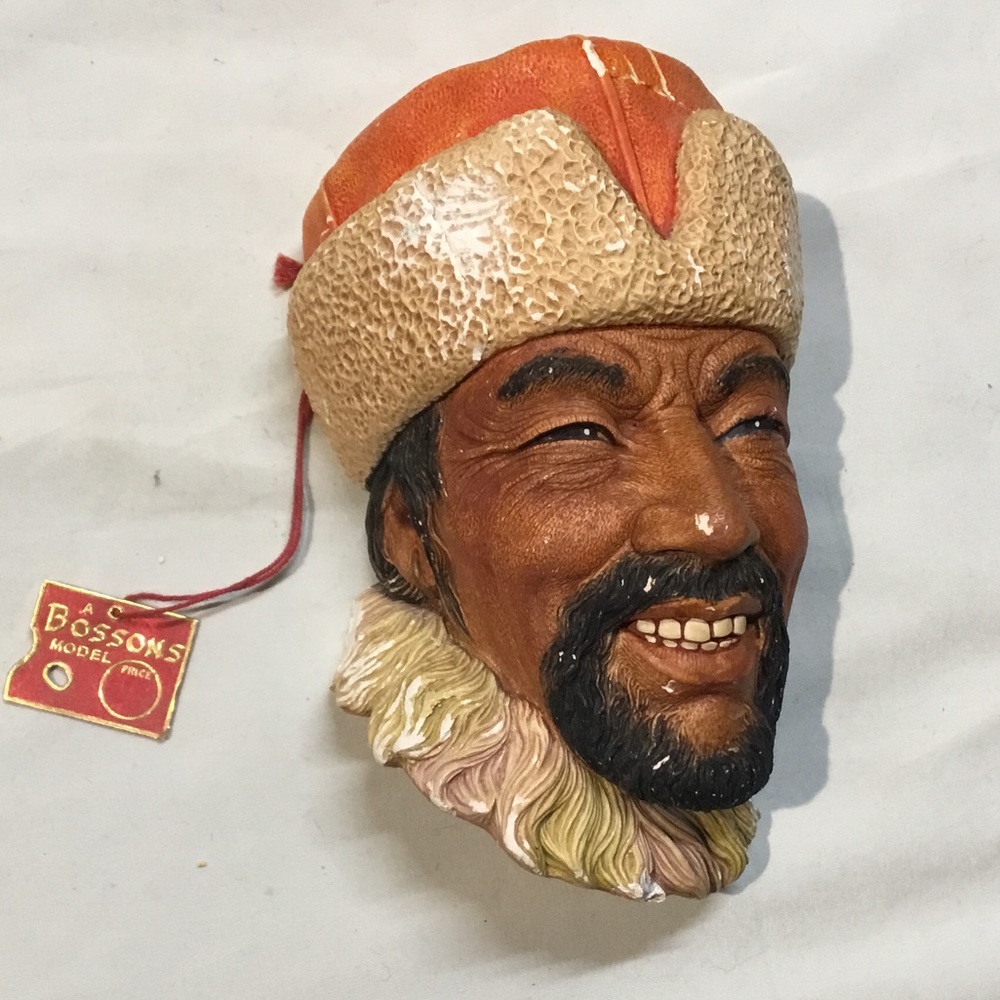 Exquisite Bossons Himalayan 1966 Chalk Head